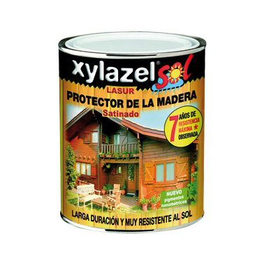 XYLAZEL LASUR SATINADO 750ML NOGAL