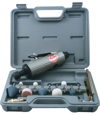 AMOLADORA RECTA NEUMATICA 265W YA824KIT