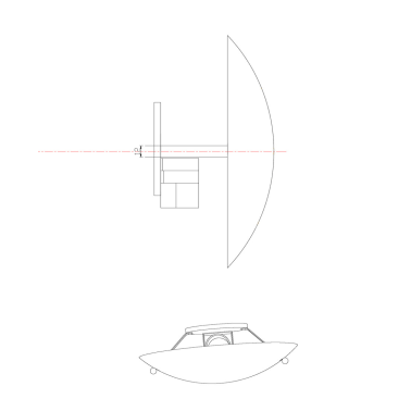 6196011-01 PLAFON REDONDO CRISTAL OPAL BLANCO E27