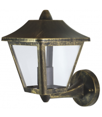 206229 APLIQUE LED TRADITION UP ALU E27 IP44 ORO