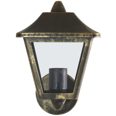 206229 APLIQUE LED TRADITION UP ALU E27 IP44 ORO