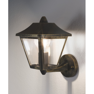 206229 APLIQUE LED TRADITION UP ALU E27 IP44 ORO