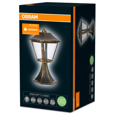 206342 SOBRE MURO TRADITION ALU E27 IP44 ORO