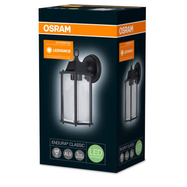 206649 APLIQUE LATERN ALU E27 IP44 293mm LEDVANCE