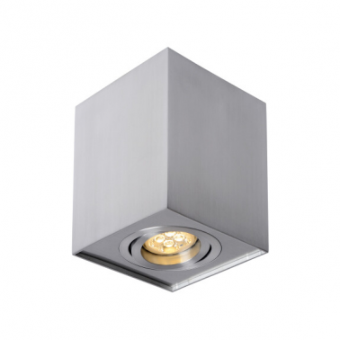 SLIP004004 APLIQUE TECHO CUADRADO GU10 10W NIQUEL