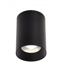 10302 FOCO SUPERFICIE ALUMINIO GU10 ERYX NEGRO