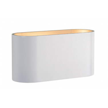 SLIP006001 APLIQUE BLANCO OVAL G9 SQUALLA