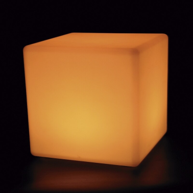 67063 CUBO DECO JARDIN LED DHARMA RGB 1W C/MANDO