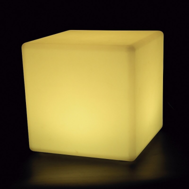 67063 CUBO DECO JARDIN LED DHARMA RGB 1W C/MANDO