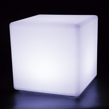 67063 CUBO DECO JARDIN LED DHARMA RGB 1W C/MANDO