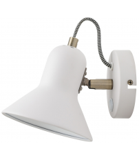 2070911-BL APLIQUE DE PARED BLANCO BOSTON E27 F-BR