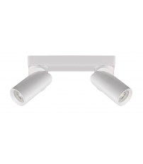 10376 REGLETA DE TECHO BREMEN 2xGU10 BLANCA JUERIC