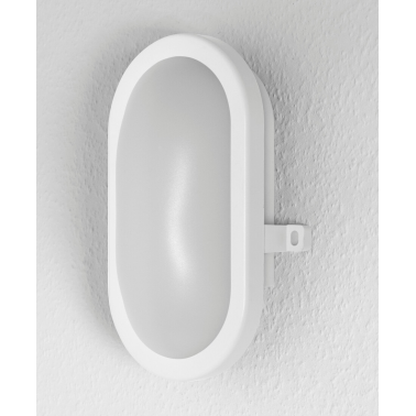 271661 APLIQUE LED EXTERIOR OVAL 11W 4000K BLANCO BULKHEAD LEDVANCE