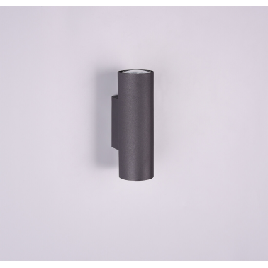 212400232 APLIQUE PARED MARLEY REDONDO NEGRO 2xGU10 TRIO