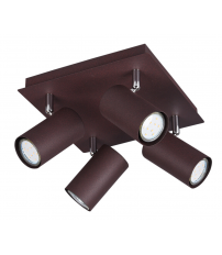 802430424 REGLETA 4 FOCOS MARLEY OXIDO GU10 TRIO