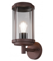 202360124 APLIQUE PARED ALUMINIO OXIDO TANARO E27 IP44 TRIO