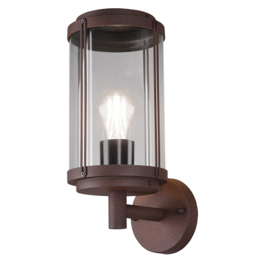 202360124 APLIQUE PARED ALUMINIO OXIDO TANARO E27 IP44 TRIO