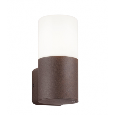 222260124 APLIQUE PARED ALUMINIO OXIDO HOOSIC E27 IP44 TRIO
