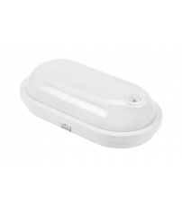 SLI041046NW APLIQUE LED OVAL CON SENSOR 20W 4000K 1850Lm IP54
