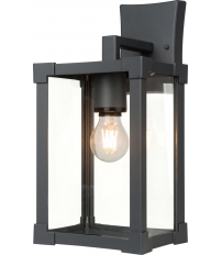 43209 APLIQUE DE EXTERIOR NEGRO TAMON F 1xE27 LEDESMA