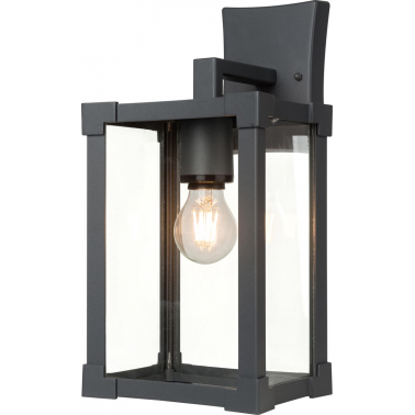43209 APLIQUE DE EXTERIOR NEGRO TAMON F 1xE27 LEDESMA