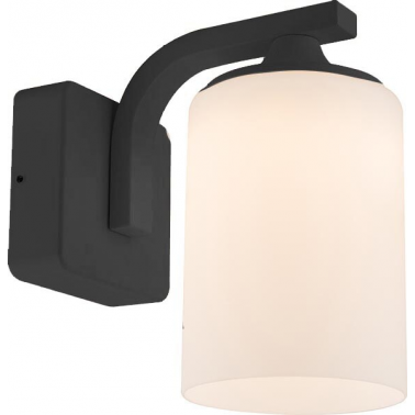 43212 APLIQUE DE EXTERIOR NEGRO MERES 1xE27 LEDESMA