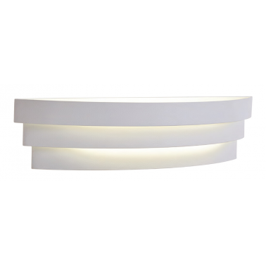 3026 APLIQUE LED PARED NORDIC 20W 4000K 30CM BLANCO LACADO
