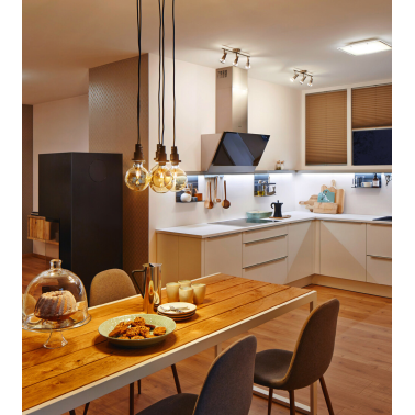 540545 REGLETA LED 2 FOCOS 2,6W NIQUEL 2700K LEDVANCE