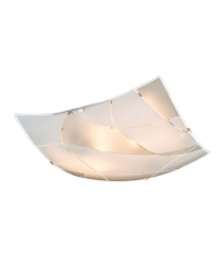 40403-2 LAMPARA DE TECHO 2XE27 60W PARANJA GLOBO