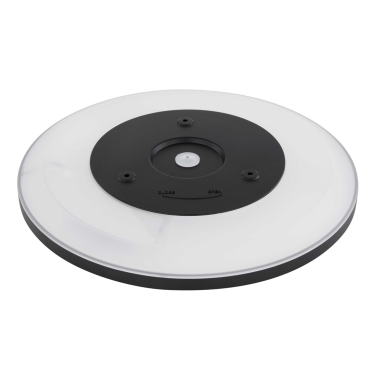 41562-24B LAMPARA DE TECHO NEGRA 1XLED 24W 3000K IP44 SAPANA GLOBO