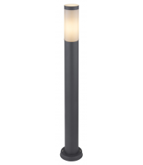 31588A BALIZA ACERO INOX ANTRACITA Y PLASTICO  1XE27 60W IP44 BOSTON GLOBO