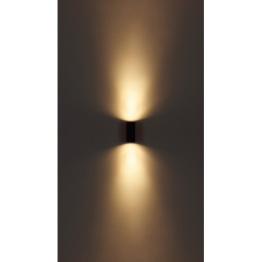 34163-2 APLIQUE  EXTERIOR  2XGU10 35W ALUMINIO ANTRACITA IP44 VERONIKA GLOBO