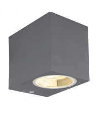 34164 APLIQUE  EXTERIOR  1XGU10 35W ALUMINIO ANTRACITA IP44 VERONIKA GLOBO