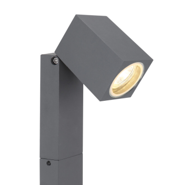 34164S1 BALIZA ALUMINIO ANTRACITA 1XGU10 35W IP44 VERONIKA GLOBO