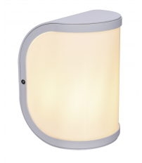 32128W APLIQUE  EXTERIOR 1XE27  60W  ALUMINIO BLANCO IP44 SEGGA GLOBO