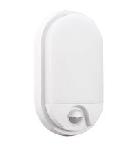 200205057 APLIQUE PARED OVALADO LED DOKO CON SENSOR MOVIMIENTO 15W 4000K BLANCO GSC