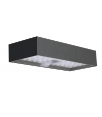 200210009 APLIQUE SOLAR LED MELOY CON SENSOR CREPUSCULAR Y MOVIMIENTO 6W 6500K IP65 GSC