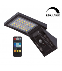 200210017 APLIQUE SOLAR LED GANDA REGULABRE 3W IP65 GSC