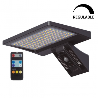 200210019 APLIQUE SOLAR LED GANDA REGULABRE 8W IP65 GSC