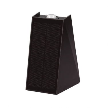 200210022 APLIQUE SOLAR LED NEGRO 2X2W 6500K JANKIA GSC