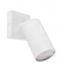 03759 APLIQUE PARED GU10 35W IP20  Ø75 BLANCO MANAM STRÜHM