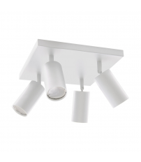 03762 PLAFON TECHO 4xGU10 2x35W IP20 250mm BLANCO MANAM STRÜHM