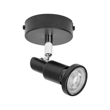 828766 FOCO DE TECHO GU10 3,4W 2700K NEGRO LEDVANCE