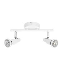 833876 REGLETA LED 2 FOCOS GU10 3,4W 2700K BLANCA LEDVANCE