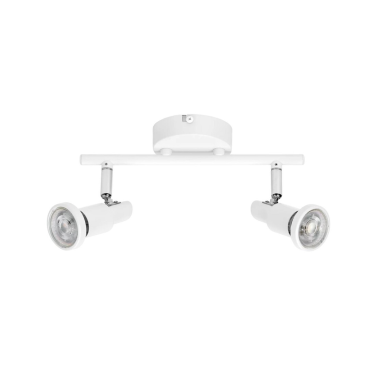833876 REGLETA LED 2 FOCOS GU10 3,4W 2700K BLANCA LEDVANCE