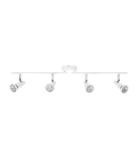 833913 REGLETA LED 4 FOCOS GU10 3,4W 2700K BLANCA LEDVANCE