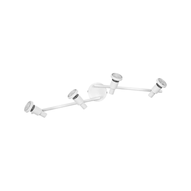 833913 REGLETA LED 4 FOCOS GU10 3,4W 2700K BLANCA LEDVANCE