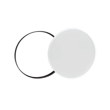 SLI031035CCT_PW PLAFON REDONDO 24W CCT CON ANILLO NEGRO O BLANCO IP54