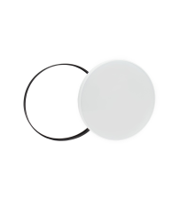 SLI031034CCT_PW PLAFON REDONDO 18W CCT CON ANILLO NEGRO O BLANCO IP54