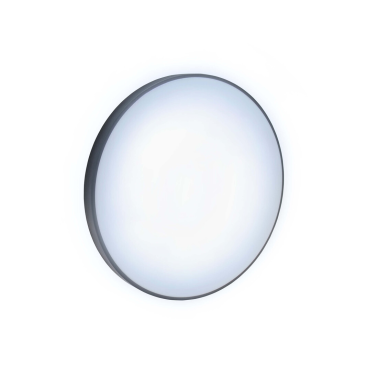 SLI031034CCT_PW PLAFON REDONDO 18W CCT CON ANILLO NEGRO O BLANCO IP54